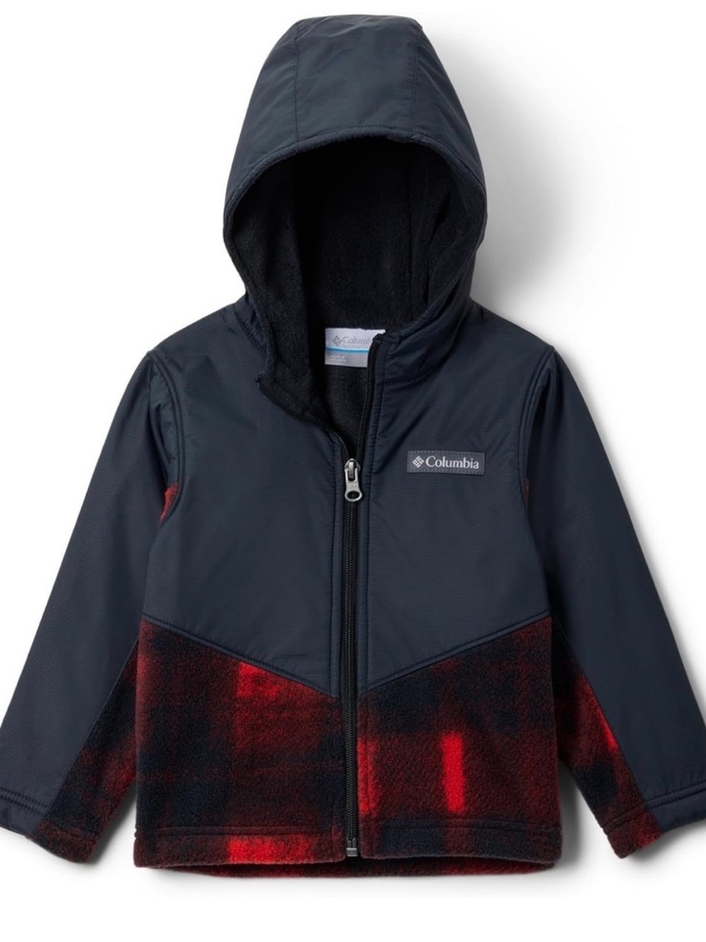 Infant 3-6 Month Columbia Steens Mt II Overlay Hoodie Zip Up Jacket